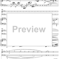 Piano Trio No. 4 in E Major K542 - Piano Score