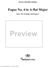 Six Preludes and Fugues, Op. 35: Fugue No. 4 in A-flat Major