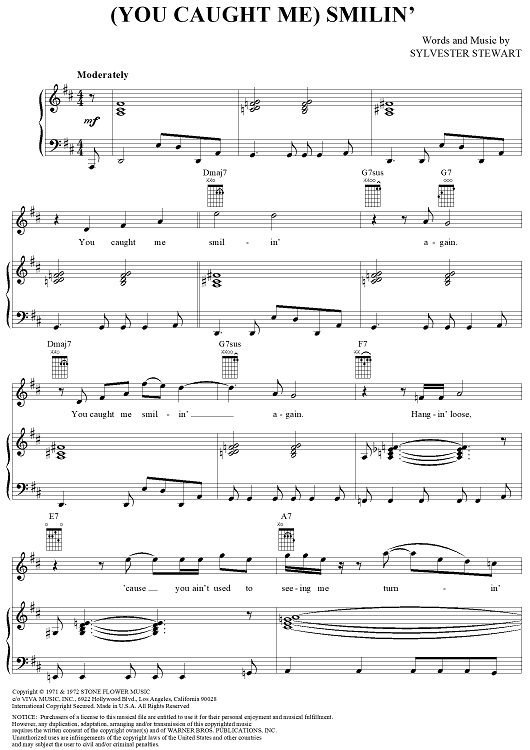 (You Caught Me) Smilin'