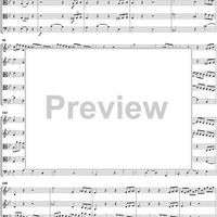 String Quintet No. 1 in B-Flat Major, K174 - Score