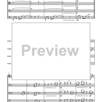 DMO: A Jazz Cello Quartet - Score
