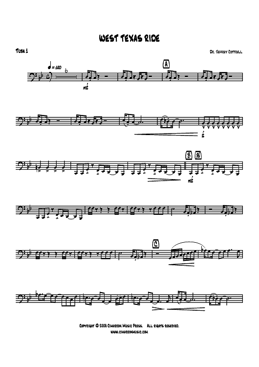 West Texas Ride - Tuba 1