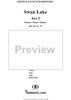 Swan Lake, No. 15: Swan Theme - Score