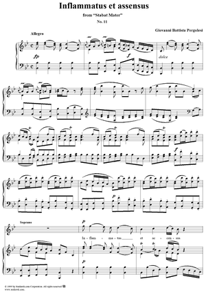 Stabat Mater, No. 11: Inflammatus et accensus