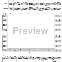 String quartet No. 1 - Score