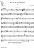 Music for the Royal Fireworks HWV 351 - B-flat Cornet 2