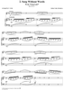 Ten Melodies from Song-Land, Op12 - 2. Song Without Words