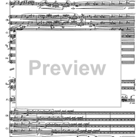 Concerto for flute, wind instruments and percussion - Score
