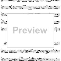 Trio Sonata in G major BWV1038 - Violin