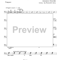 Slavonic Dance No.7, Op.46 - Timpani