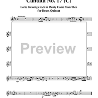 Cantata No. 17 - Trumpet 2