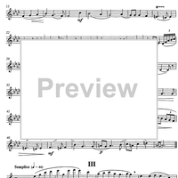Fanfaren und Hirtenlieder Op.124b - Clarinet 1