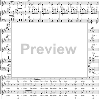 Macbeth, Act 1, No. 4, Choir. "S'allontanarono! N'accozzeremo"