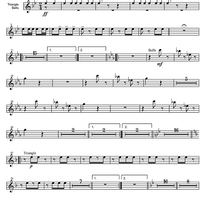 Final Galop from the Guard of Amager - Percussion 2