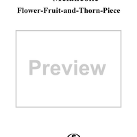 Flower-Fruit-and-Thorn-Pieces (Blumen-Frucht-und-Dornstücke), op. 82 - No. 12. Mélancolie