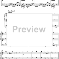 Trio Sonata in D Minor  - Op. 4, No. 8 - Score