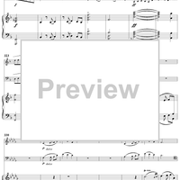 Trio No. 1 in F Major - Piano Score