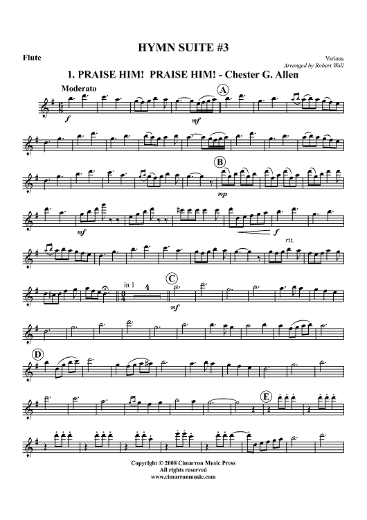 Hymn Suite #3 - Flute