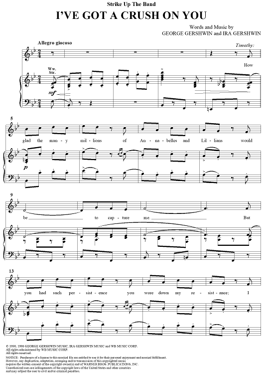 I've Got a Crush on You