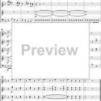 Divertimento No. 3 in E-Flat Major, K166 (K159d) - Score