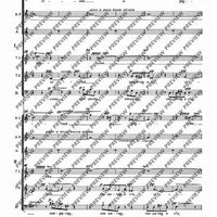 Magyar Etüdök - Choral Score