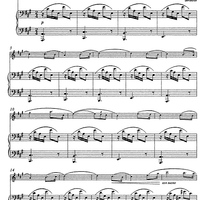 Romance sans Paroles (Op.17 No. 3) - Score