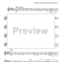 Onward Christian Soldiers - Part 2 Clarinet in Bb