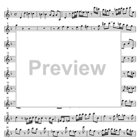 Three Part Sinfonia No. 9 BWV 795 f minor - E-flat Baritone Saxophone