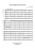 Little Prelude and Fugue - Score