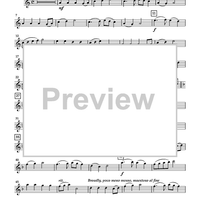 Hymns from "The Southern Harmony" for 2 Violins and Piano - Violin 1