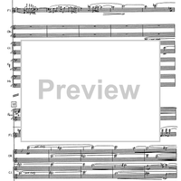 Concerto for flute, wind instruments and percussion - Score