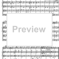 Divertimento No. 5 C Major KV187 - Score