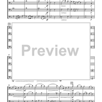Two By Four for Cello Quartet - Score