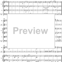 Symphony No. 45 in F-sharp Minor  ("Farewell")  movt. 3 - Hob1/45 - Full Score