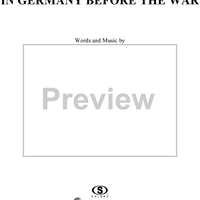 In Germany Before the War