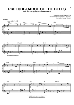 E WINSTON　 SHEET MUSIC COLLECTION George Winston - Piano Sheet Music Collection | 12 Iconic