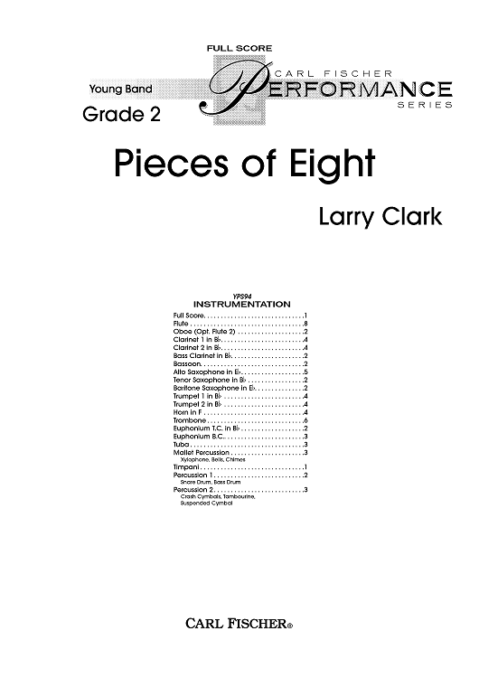 Pieces of Eight - Score