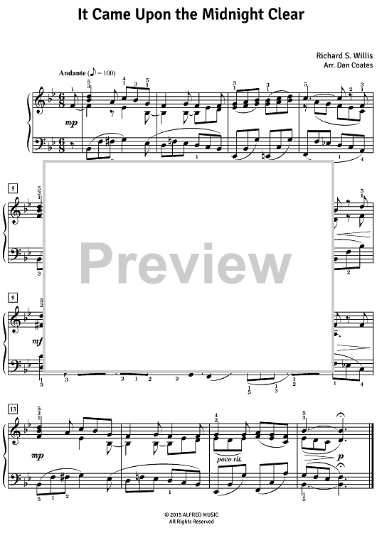 It Came Upon The Midnight Clear