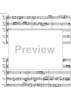Fugue c minor BWV 574 - Score