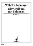 Klavieralbum mit Sphinxen