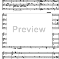 Divertimento No. 7 D Major KV205 - Score