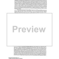 Canco del capvespre - Preface