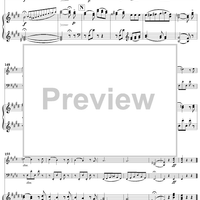 Piano Trio in E major    (PianoPart) - HobXV/28