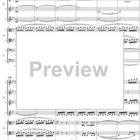 String Octet, Op. 20, Movement 3 - Score
