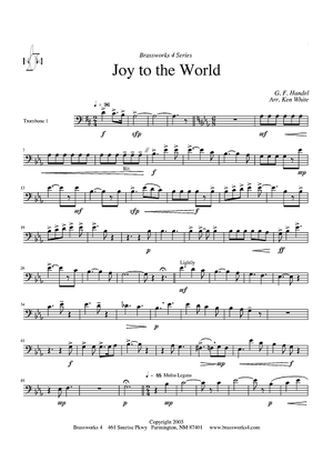 Joy to the World - Trombone 1 (opt. F Horn)
