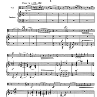 Drei Sätze (Three movements) - Score