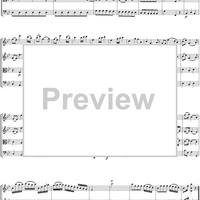 Quartet No. 12, Movement 1 - Score