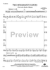 Two Renaissance Dances - Trombone