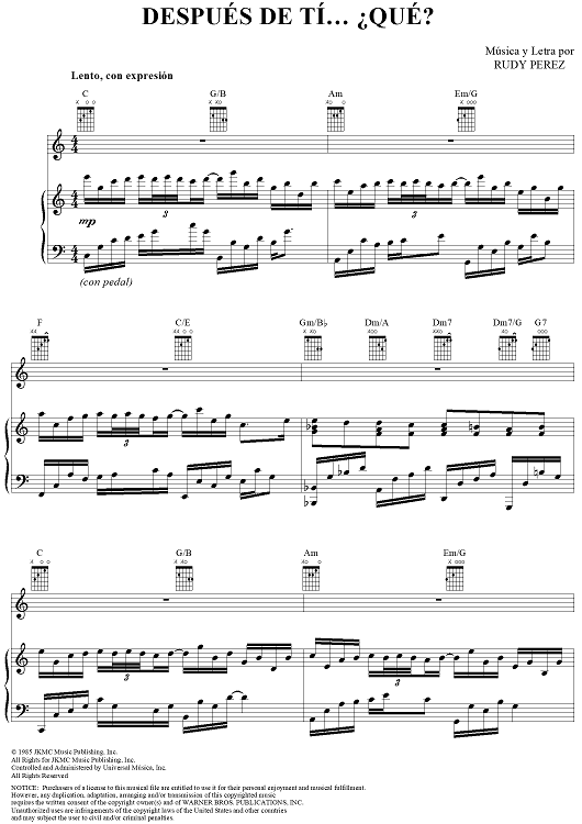 Después de Tí... ¿Que?