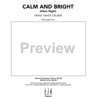 Calm and Bright (Silent Night) - Score